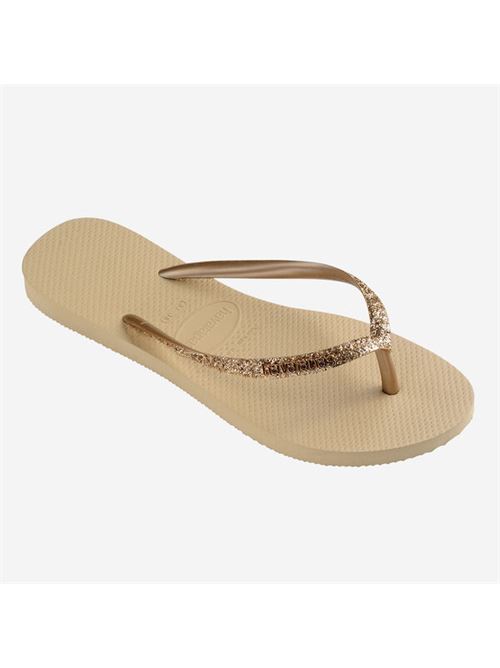 Infradito donna colore Sand Grey HAVAIANAS | SLIM GLITTER IISAND GREY